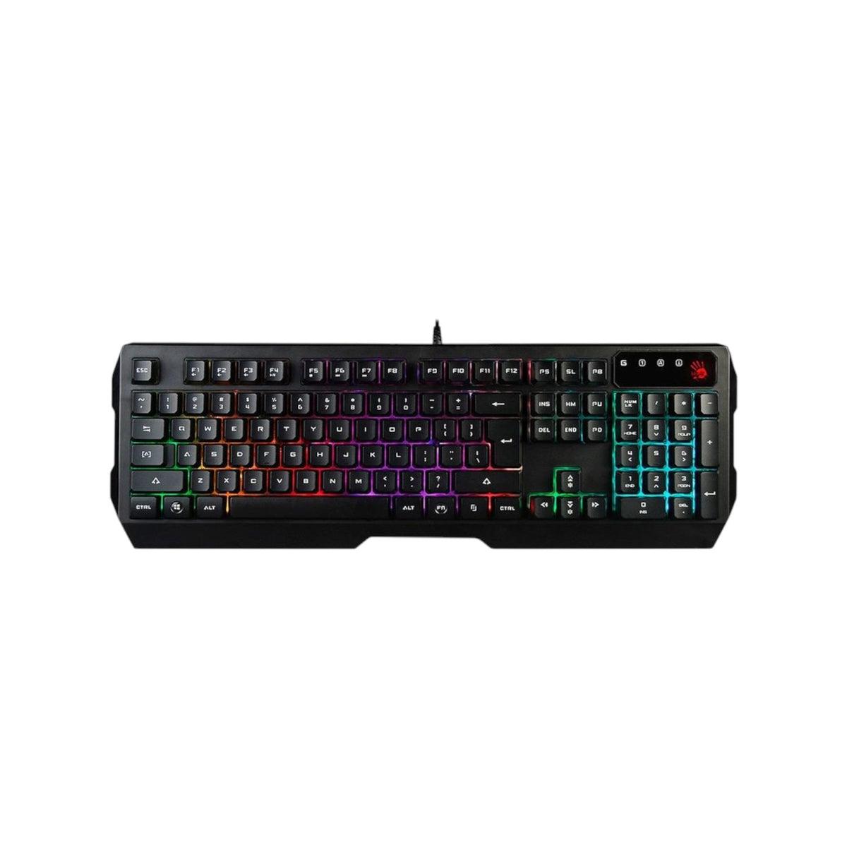A4TECH BLOODY B135N GAMING NEON BACKLIGHT MULTIMEDIA KEYBOARD USB