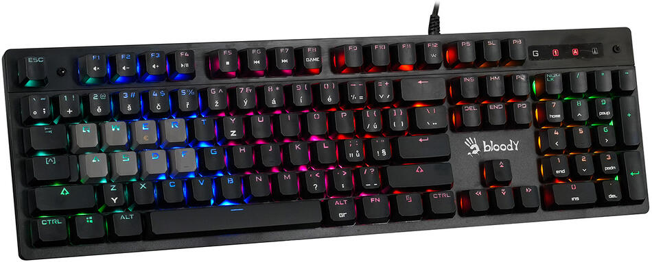 A4TECH BLOODY B500N GAMING MECHA-LIKE SWITCH NEON BACKLIGHT KEYBOARD U