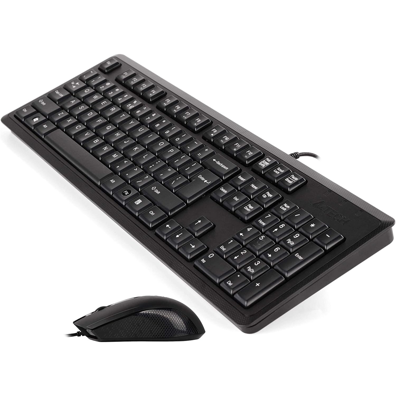 A4TECH KR-9276 (KR-92+OP-760) KEYBOARD+MOUSE SET USB BLACK US+RUSSIAN миниатюра 2