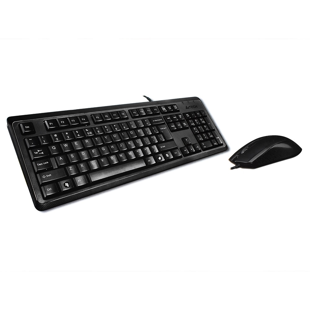 A4TECH KR-9276 (KR-92+OP-760) KEYBOARD+MOUSE SET USB BLACK US+RUSSIAN миниатюра 3