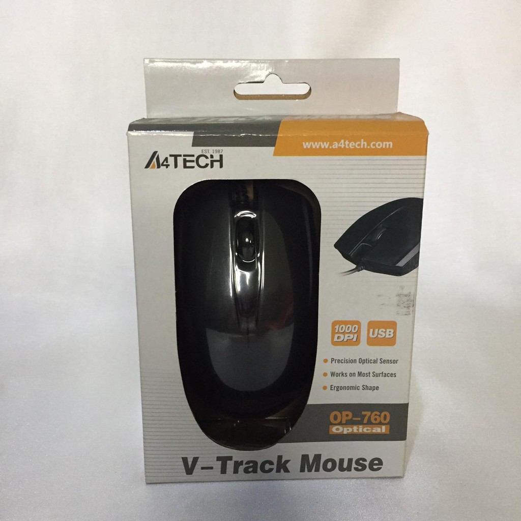 A4TECH N-310 V-TRACK NOTEBOOK MOUSE USB BLACK/ORANGE