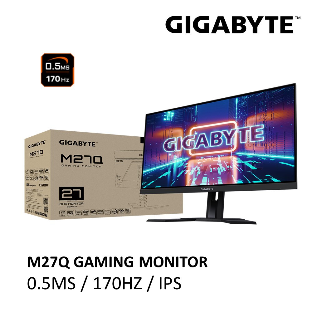 Gigabyte M27Q 27" QHD 170Hz IPS