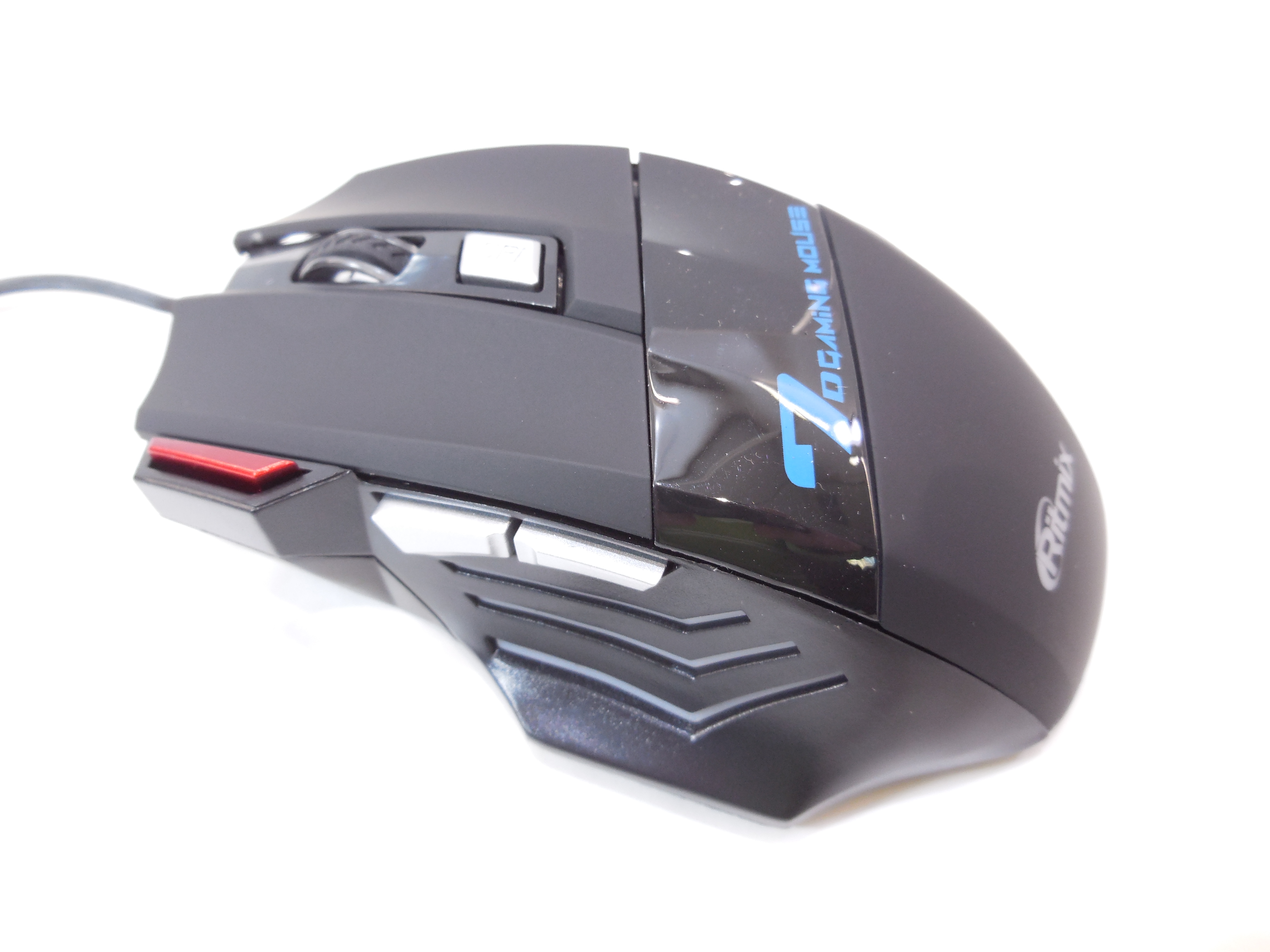 Мышь RITMIX ROM-307 Black 800-2400 dpi; USB 1.35м