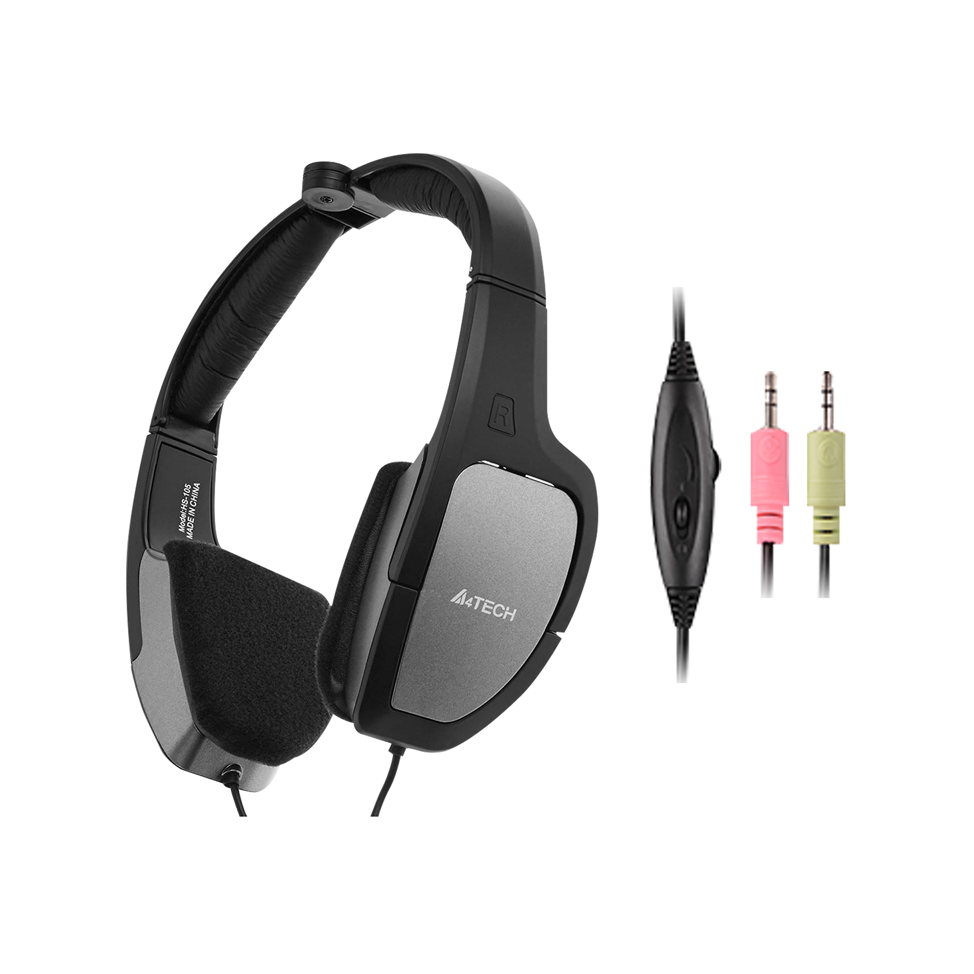 Наушники с микрофоном A4TECH HS-105