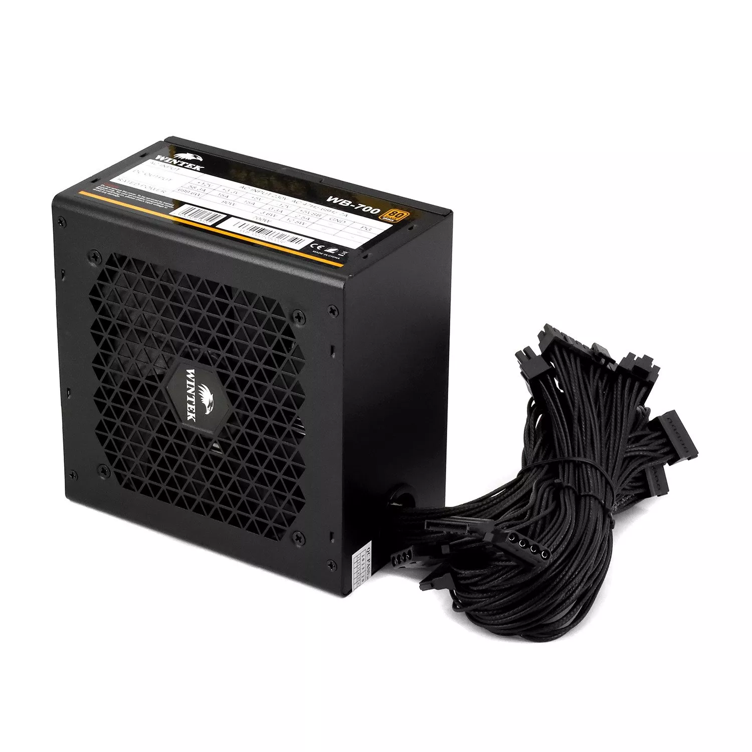 Power Unit WINSTAR ATX-700 700W 80 PLUS Bronze миниатюра 2